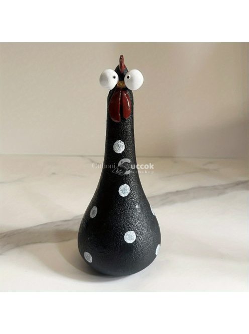 Vicces csirke kerti dekoráció