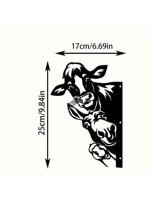 Tanyasi Állat Fém Faldekor