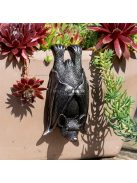 Denevér kerti virágcserép dekoráció