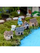 4 darabos miniatűr ház készlet