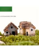 4 darabos miniatűr ház készlet