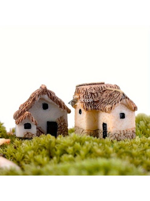 4 darabos miniatűr ház készlet