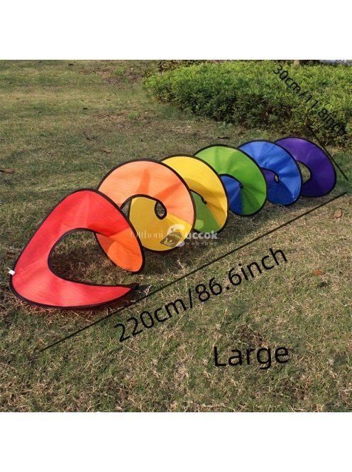 Kerti szivárvány dekoráció