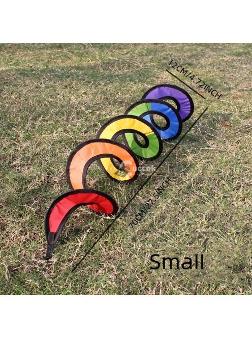 Kerti szivárvány dekoráció