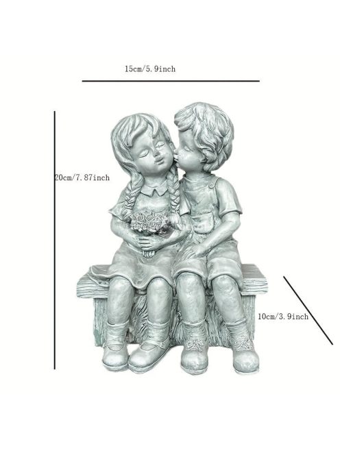 Aranyos gyermek Kültéri Dekoráció