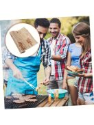 1 tekercs, vintage újság mintájú pergamenpapír, eldobható levegősütő papír