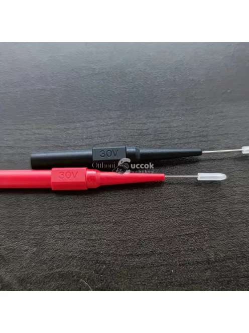 2 db szigetelést átszúró szonda autóipari diagnosztikához