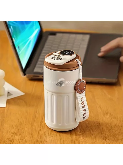 Retro Termosz Rozsdamentes Acél Szivárgásmentes Fedéllel