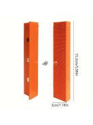 Narancssárga mágneses bilincstartó védőbetétek