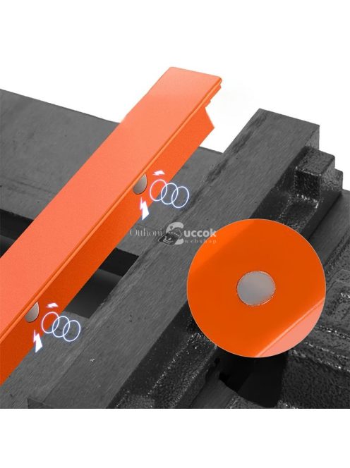 Narancssárga mágneses bilincstartó védőbetétek