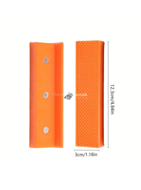 Narancssárga mágneses bilincstartó védőbetétek