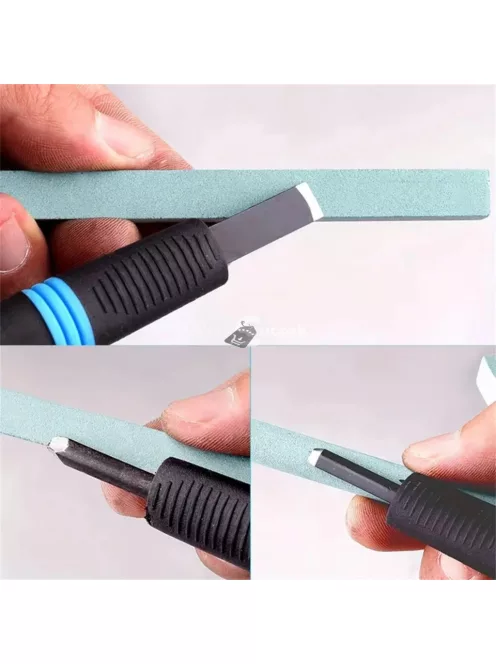 3 darabos Professzionális Szilícium-karbid Élezőkő Készlet