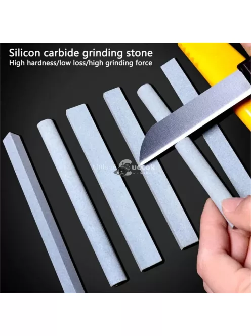 3 darabos Professzionális Szilícium-karbid Élezőkő Készlet