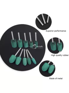   100 darabos Gumi Polírozó és Csiszoló Készlet Tárolódobozzal