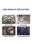 100 darabos Gumi Polírozó és Csiszoló Készlet Tárolódobozzal