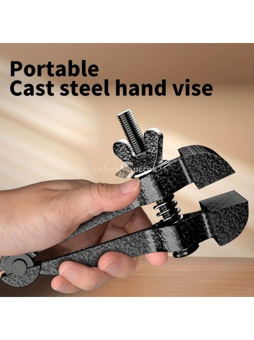 Acél állítható mini asztali satu