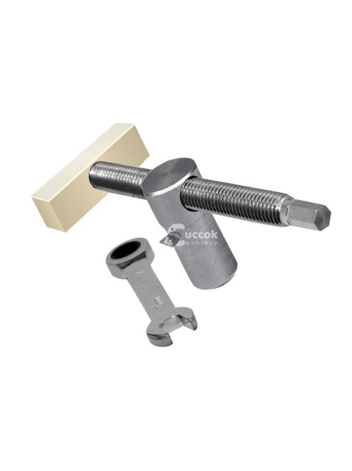 Állítható sárgaréz rögzítősatu