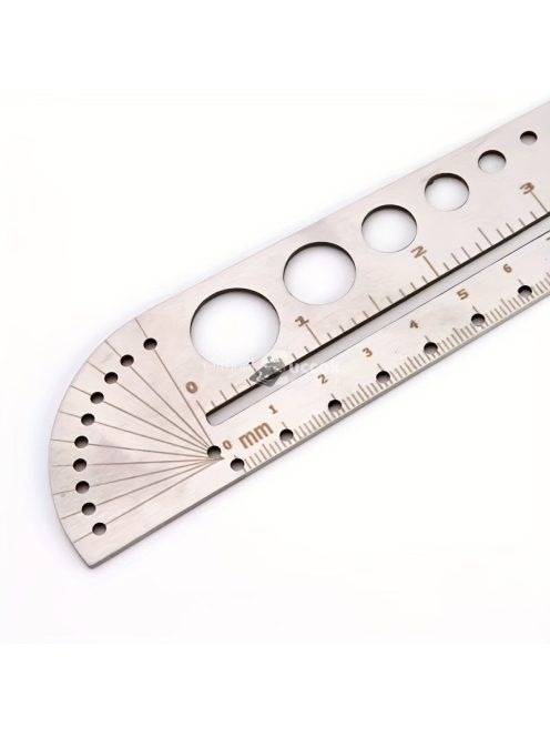 Többfunkciós rozsdamentes acél profilvonalzó