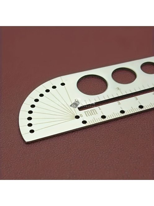 Többfunkciós rozsdamentes acél profilvonalzó