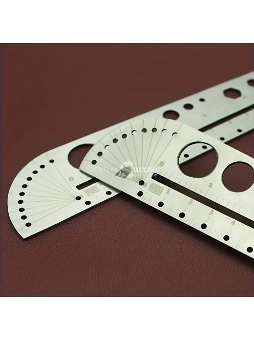 Többfunkciós rozsdamentes acél profilvonalzó