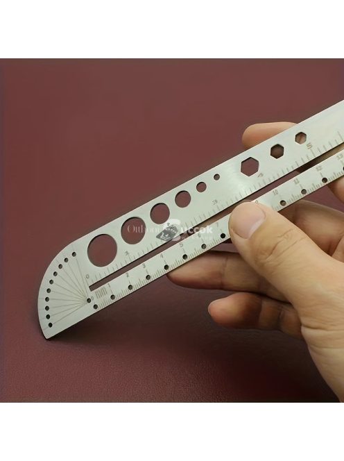 Többfunkciós rozsdamentes acél profilvonalzó