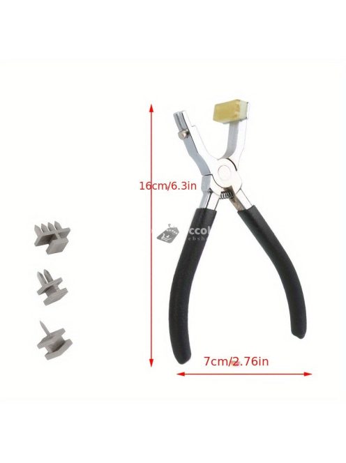 Bőrművészeti lyukfúró készlet