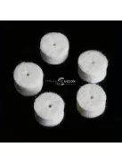 102 darabos gyapjú polírozó kerék készlet forgószerszámokhoz