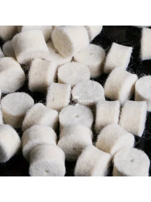 102 darabos gyapjú polírozó kerék készlet forgószerszámokhoz