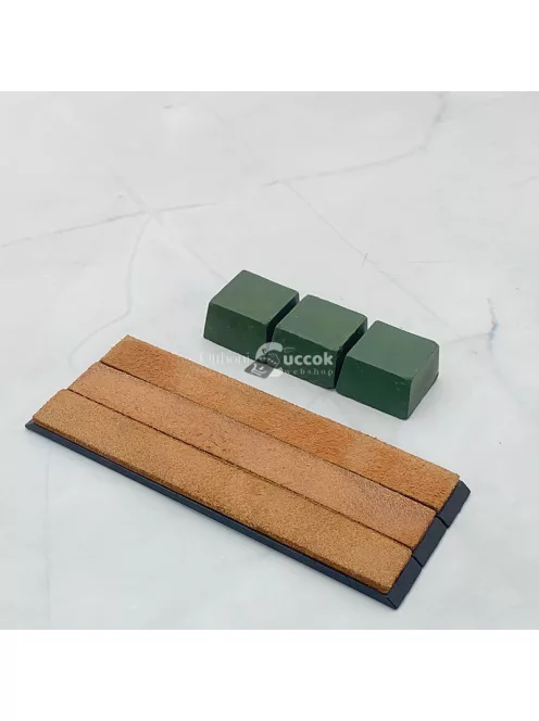 Prémium Műbőr Késélező Készlet