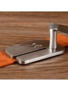 Rozsdamentes acél műbőr vágódeszka készlet precíziós vonalzóval