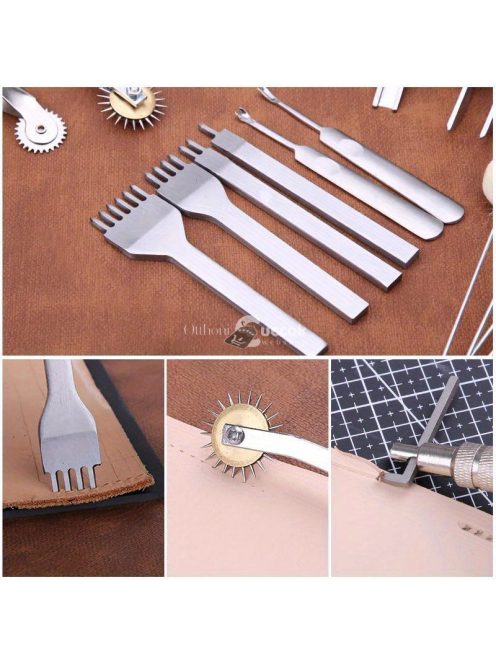 Professzionális Műbőr Kézműves Eszközkészlet