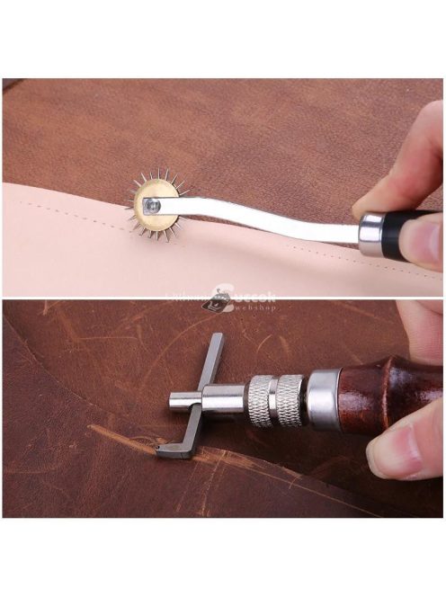 Professzionális Műbőr Kézműves Eszközkészlet