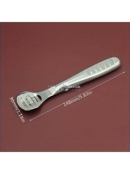 Rozsdamentes acél bőrvágó szerszám, professzionális bőrvágó kés vékonyításhoz