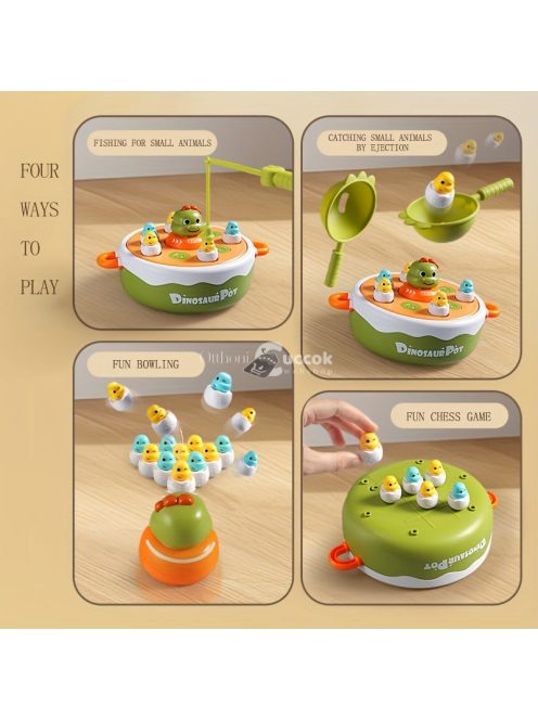 Szórakoztató Interaktív Dinoszaurusz Játékkészlet