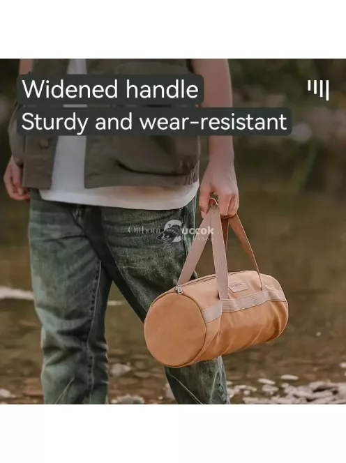 Erős vászon szerszámtáska széles szájú kialakítással