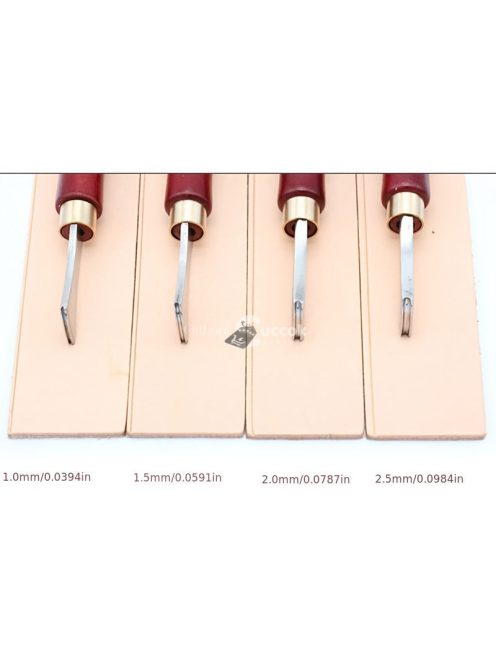 Prémium Bőrműves Szegélyező Eszköz