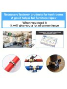 70 db rozsdamentes acél tömlőbilincs készlet