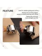 Prémium Műbőr Kézműves Görgőkészlet