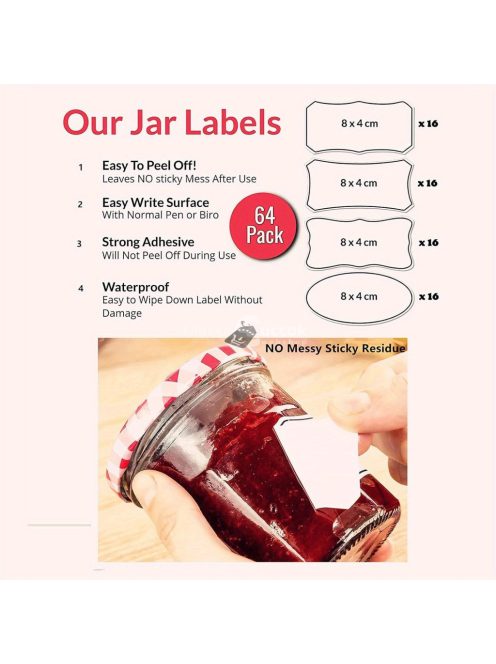 Eltávolítható fagyasztó címkék, könnyen lehúzhatók