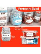 Eltávolítható fagyasztó címkék, könnyen lehúzhatók