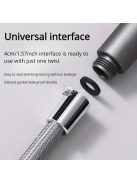 Rugalmas és Tartós Nylon Fonott Zuhanytömlő