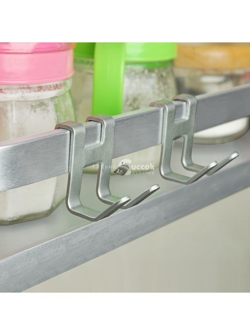 4db Alumínium Fúrás Nélküli törölköző akasztó