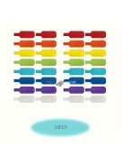 32 db többszínű kábelkötegelő írható felülettel