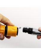 4 darab PVC műanyag spirál csőadapter