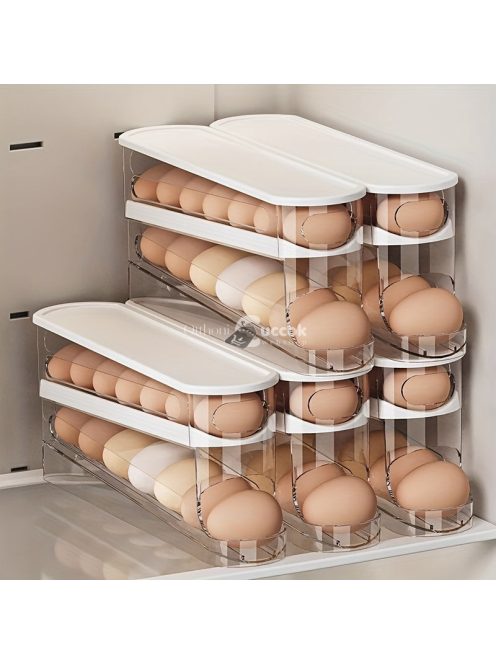 3 szintes tojástartó doboz
