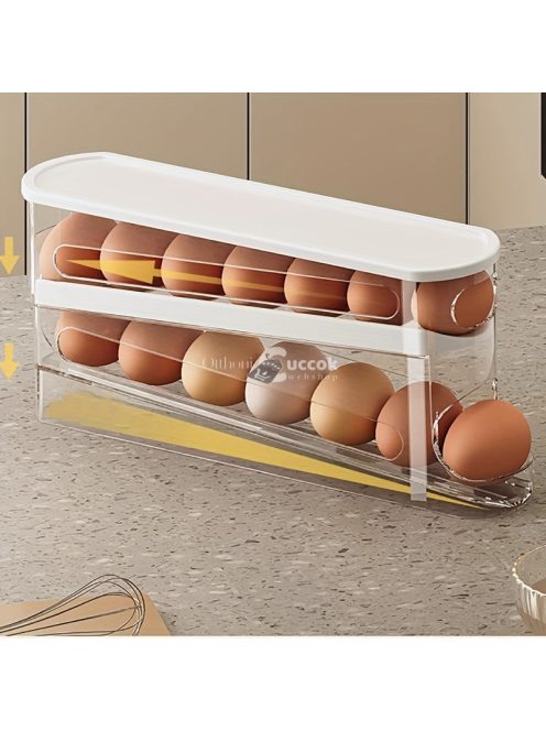 3 szintes tojástartó doboz