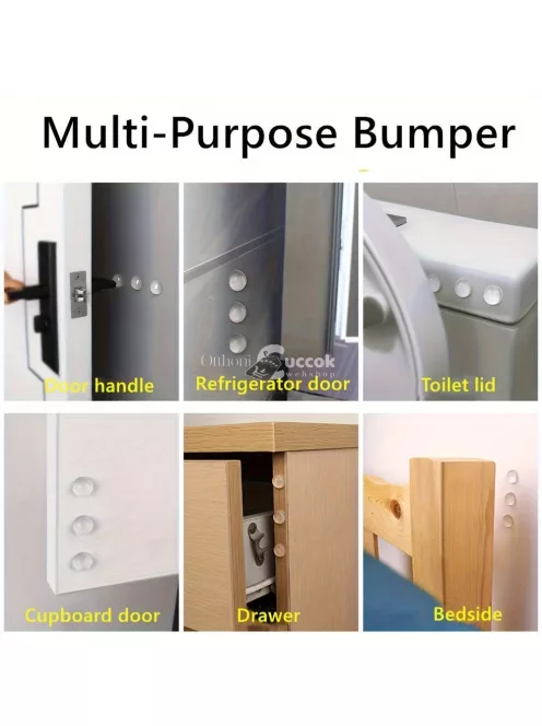 50db Öntapadós Gumi Ajtóütközők