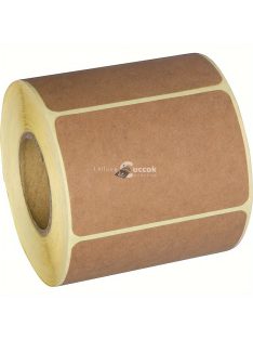 Barna címkéző Papír Matrica