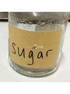 Barna címkéző Papír Matrica