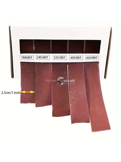 Alumínium-oxid csiszolópapír tekercs készlet adagolóval